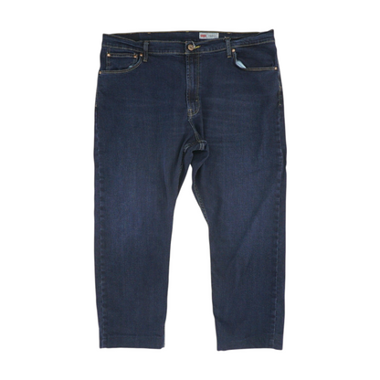 Navy Athletic Jeans