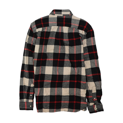 Multi Plaid Flannel Button Down