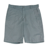Gray Striped Chino / Khaki Shorts