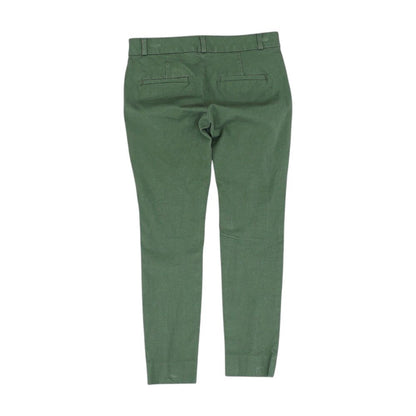 Green Solid Chino Pants