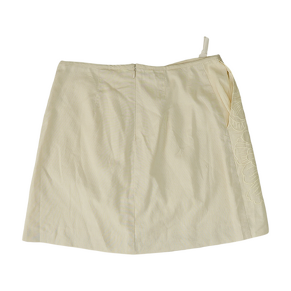 Beige Mini Skirt