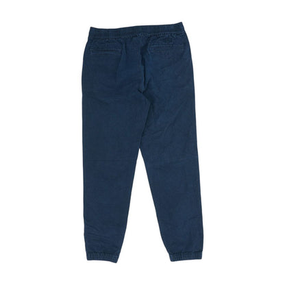Navy Solid Joggers Pants