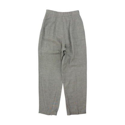 Gray Print Pants