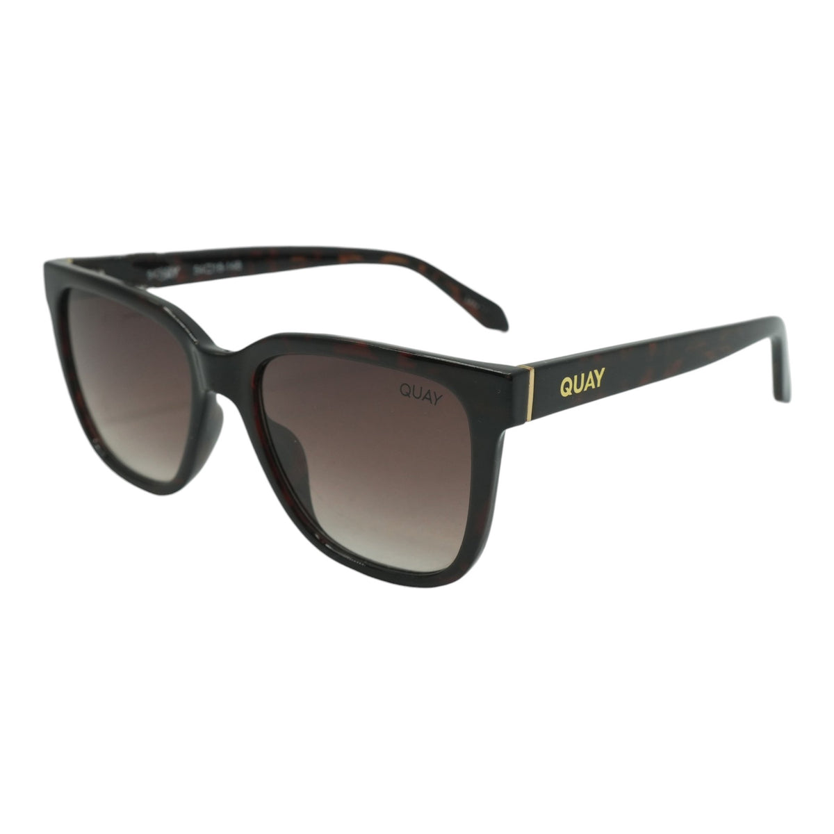 Tortoise Wired Square Sunglasses