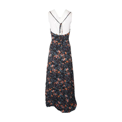 Black Floral Maxi Dress