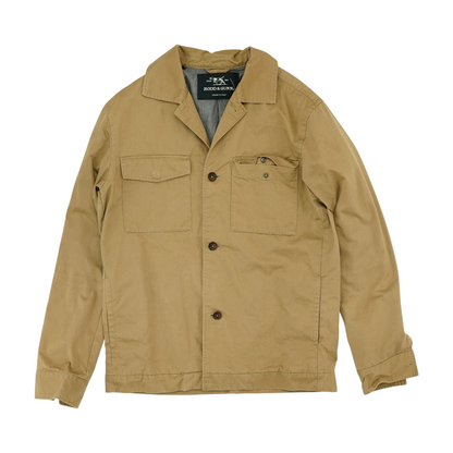 Khaki Solid Jacket