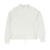 Gray Solid Sweatshirt Pullover