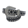 Black Faux Leather Belt – Image 1