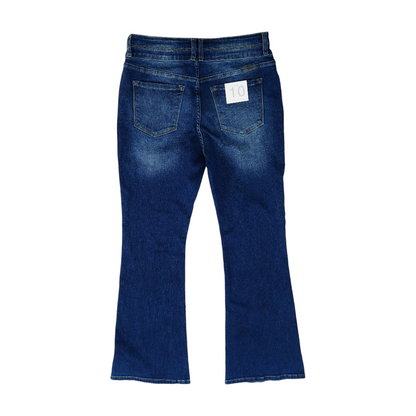 Blue Bootcut Jeans