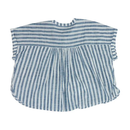 Blue Striped Blouse