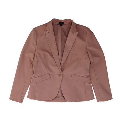 Pink Solid Blazer