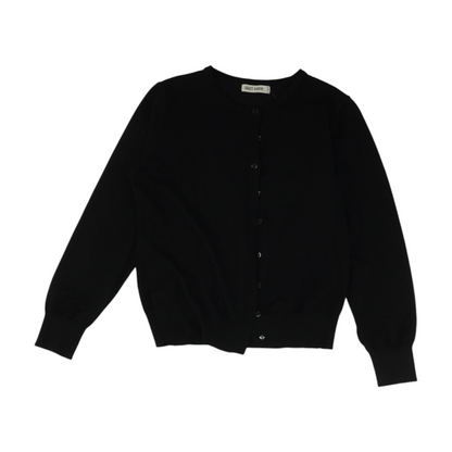 Black Cardigan Sweater