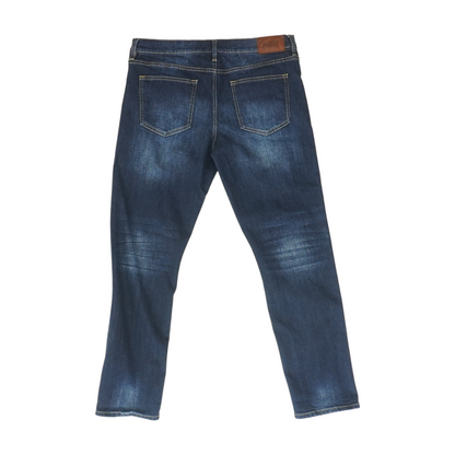 Navy Athletic Jeans