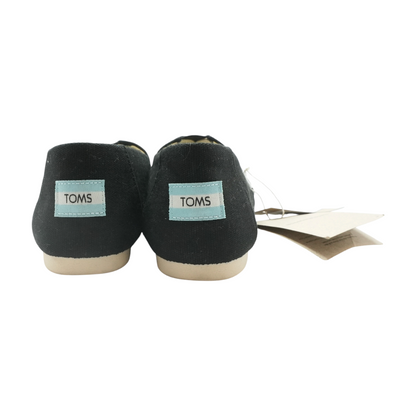 Black Slip-On Flats