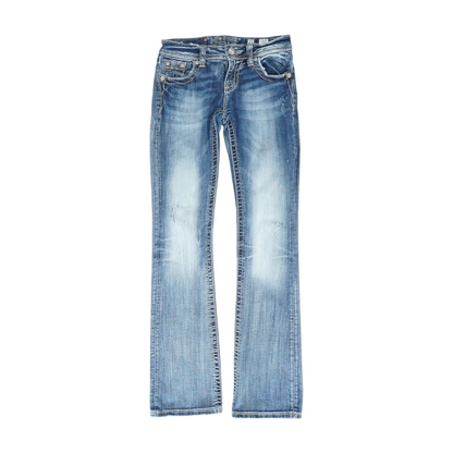 Blue Bootcut Jeans