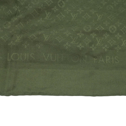 Monogram Classic Jacquard Shawl in Green
