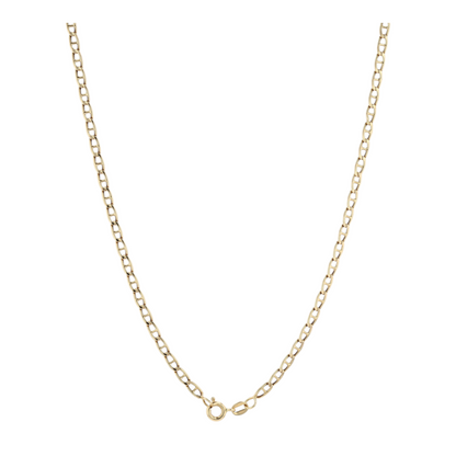 18K Yellow Gold Chain Necklace