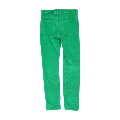 Green 5-Pocket Pants