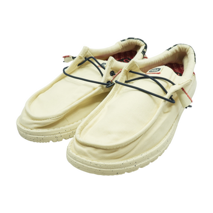 Cream Slip-On Casual Shoes