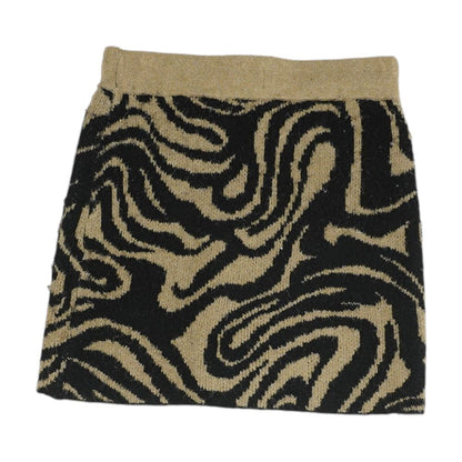 Tan Mini Skirt