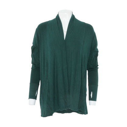 Green Cardigan Sweater