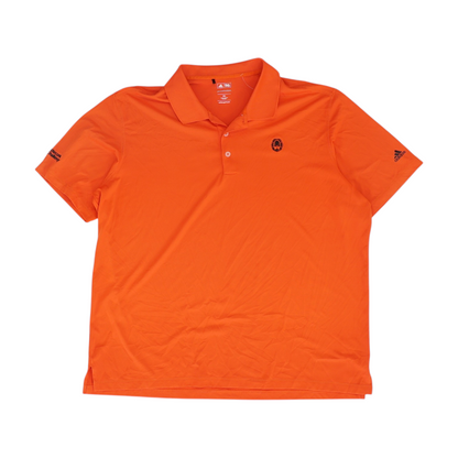 Red Solid Short Sleeve Polo