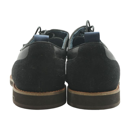 Black Leather Derby/oxford Dress Shoes