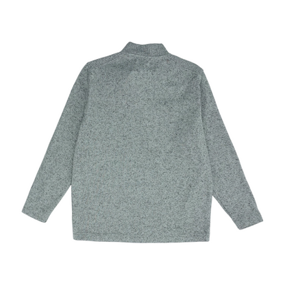 Gray Solid Pullover Sweater