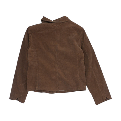 Brown Solid Jacket