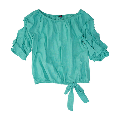 Turquoise Blouse