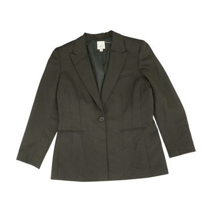 Brown Striped Blazer