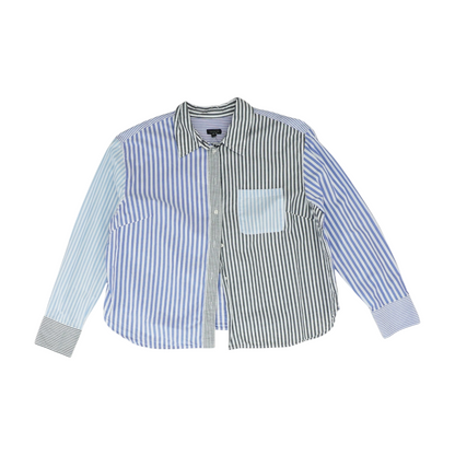 Blue Striped Button Down