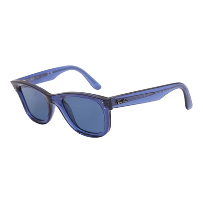 Blue Wayfarer Reverse Square Sunglasses