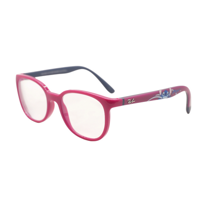 Magenta Lilo & Stitch Square Prescription Eyewear