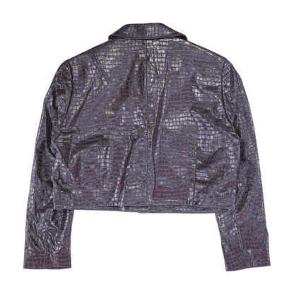 Brown Animal Print Jacket