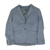 Blue Solid Blazer