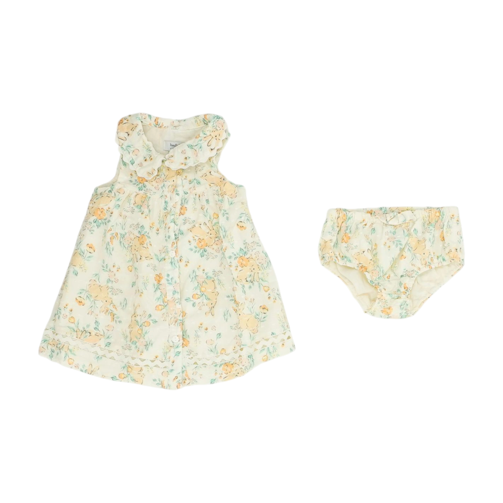 Haute Hippie Cream Graphic Sleeveless Set – Image 1