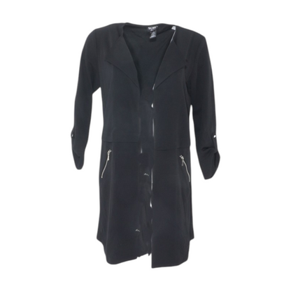Black Solid Blazer