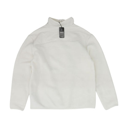 White 1/4 Zip Pullover