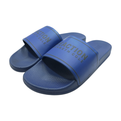 Blue Sport Slide Sandals