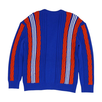 Gucci X Adidas Soft Wool Rib Cardigan