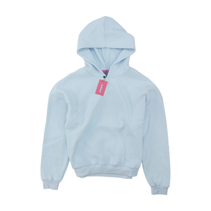 Black Solid Hoodie Pullover