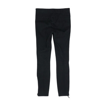 Black Solid Pants