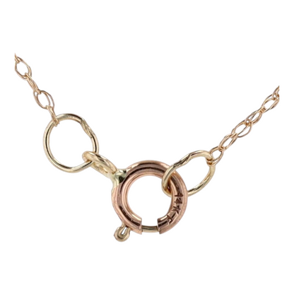 14K Yellow Gold Cultured Pearl Pendant Necklace