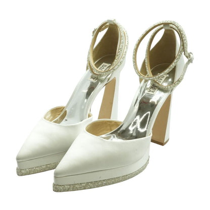 Ivory Platform Heels