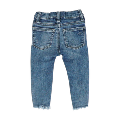 Blue Solid Jeans