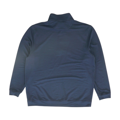 Navy Solid 1/4 Zip Pullover