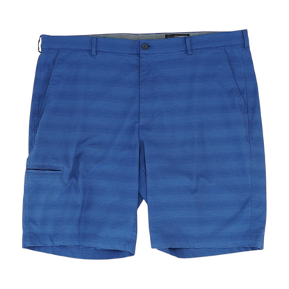Blue Striped Active Shorts