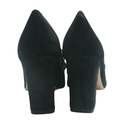 Black Block Heels
