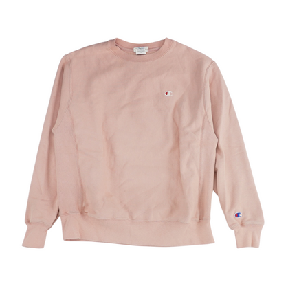 Pink Solid Sweatshirt Pullover